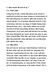 Quản lý nhà nước về du lịch - Quản trị dịch vụ du lịch | Trường Đại học Tài nguyên và Môi trường Hà Nội