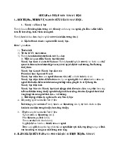 Đề cương môn Tâm lý học đại cương - Trường Đại học lao động -  xã hội
