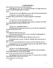 Câu hỏi lý thuyết Tài chính tiền tệ .| Học viện Nông nghiệp Việt Nam