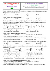 Đề luyện thi tốt nghiệp 2025 môn Lý bám sát đề minh họa giải chi tiết-Đề 6