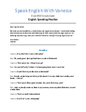 Tài liệu luyện nói tiếng anh