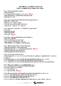 296 câu hỏi trắc nghiệm thuế nhà nước | Đề cương môn Marketing | Trường Cao đẳng thực hành FPT