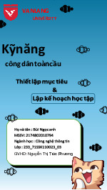 Bài Tập Cá Nhân 1 - Kỹ Năng Công Dân Toàn Cầu | Đại học Văn Lang