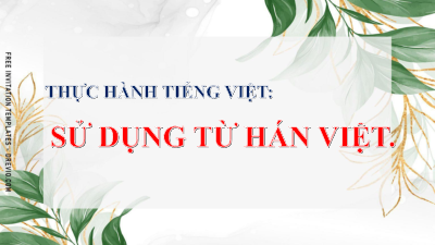 Bài 6. Buổi 5: Ôn tập tiếng việt  | môn Ngữ văn 10 | Kết nối tri thức với cuộc sống