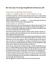 Bản tham luận về học tập trong Đại hội Chi đoàn hay nhất