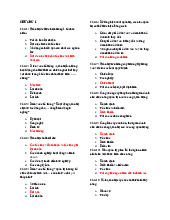 Trắc nghiệm tổng hợp -  Môn Quản trị học - Đại Học Kinh Tế - Đại học Đà Nẵng