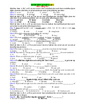 Đề thi vào 10 môn Tiếng anh theo form mới 2025-2026 có đáp án-Đề 2