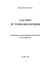 Giáo Trình Tư Tưởng Hồ Chí Minh - Bậc Đại Học - 2021