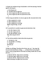 10 Câu Hỏi Ôn Tập: Nội Dung và Mục Đích | Môn Giáo dục học đại cương - Đại học Sư phạm Kỹ thuật Thành phố Hồ Chí Minh