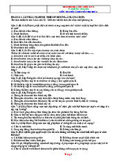 Đề Kiểm Tra Giữa Học Kỳ 1 Tin 8 Kết Nối Tri Thức 2025-2026 Có Đáp Án Ma Trận Đặc Tả