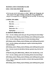 Khảo sát Kỹ Năng Làm Việc Nhóm của SV HAUI - Đề Tài 4