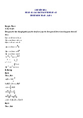 Dạng 5. Tìm x Chủ đề 6 Ôn hè Toán 6