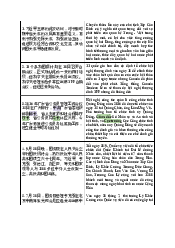 Bài tập biên dịch - Tiếng Trung | Đại Học Hà Nội