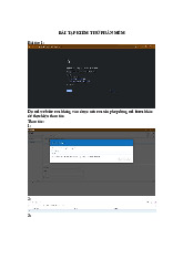Bài tập thực hành kiểm thử phần mềm - Mạng máy tính - Học Viện Kỹ Thuật Mật Mã