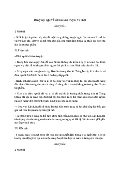 Văn mẫu lớp 11: Suy nghĩ về kết thúc của truyện Vợ nhặt (Dàn ý + 5 mẫu) | Kết nối tri thức