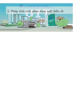 Tài liệu Giải tích Chương 2  - Giải Tích | Trường Đại học CNTT Thành Phố Hồ Chí Minh