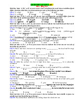 Đề ôn thi vào 10 môn Tiếng anh cấu trúc mới 2025-2026 có đáp án-Đề 7