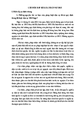 Đề cương môn Luật dân sự - Trường Đại học lao động -  xã hội.