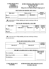 ĐỀ THI HSG LỚP 9 MÔN TIẾNG ANH