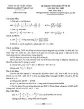 Đề học sinh giỏi Toán 7 năm 2024 – 2025 phòng GD&ĐT Thuận Thành – Bắc Ninh