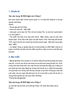 Soạn bài Chiếc thuyền ngoài xa | Ngữ văn 12 Cánh diều (Tập 1)