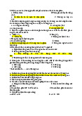 Trắc Nghiệm vi mô - Căn bản kinh tế vi mô | Trường Đại Học Duy Tân