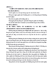 Marketing chương 2 - Marketing | Học viện Chính sách và Phát triển