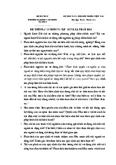 Đề cương môn Luật đất đai - Trường Đại học lao động -  xã hội