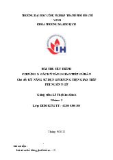 Kỹ năng sử dụng phương tiện giao tiếp phi ngôn ngữ - Kỹ năng giao tiếp | Đại học công nghiệp HCM