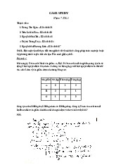 CASE Study Toán Kinh Tế: Phân Tích Tình Huống Và Giải Pháp Thực Tiễn |Trường Đại học Kinh Tế - Luật, Đại học Quốc gia Thành phố Hồ Chí Minh