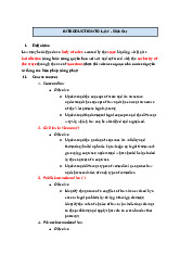FTU2- Note bài giảng Pháp luật đại cương CLC 2025-2026