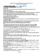 Đề Cương Ôn Tập Học Kỳ 2 Môn Văn 12 Năm Học 2024-2025 Tham Khảo