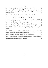 15 Câu Hỏi Trả Lời Về Triết Học Mác - Lênin | Trường Đại học Khoa Học Xã Hội và Nhân Văn, Đại học Quốc gia Hà Nội