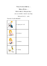 Đề thi giữa kỳ học kỳ 1 môn Tiếng Anh lớp 1 năm học 2024 - 2025 - Đề số 4 | Bộ sách Kết nối tri thức