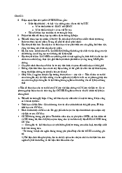 Ôn tập chủ đề 2 môn Chủ nghĩa xã hội khoa học | Trường Đại học Mở Hà Nội