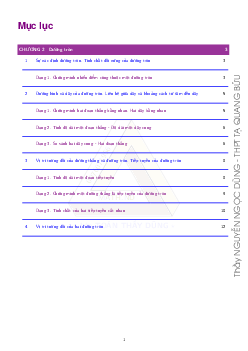 Tóm tắt lý thuyết và một số dạng toán đường tròn – Nguyễn Ngọc Dũng