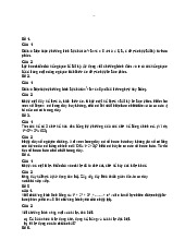 Các đề thi tự luận cuối kỳ các năm gần đây môn Thiết kế hệ thống nhúng - Học Viện Kỹ Thuật Mật Mã