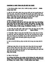 [ TỔNG HỢP ] câu hỏi trắc nghiệm - tự luận công nghệ số | Trường Đại học Hồng Đức