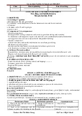 Giáo án ôn tập cả năm Tiếng Anh 10 (Global Success)