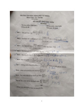 Đề thi hết môn học kì 1 Giải tích 1 năm học 2025-2026  - trường đại học Khoa học tự nhiên – Đại học quốc gia hà nội