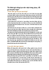 Thi đánh giá năng lực nên mặc trang phục, đồ gì cho phù hợp?