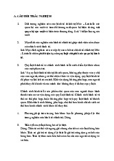 Đề Cương Môn Kinh tế chính trị | Trường Đại học Luật Hà Nội