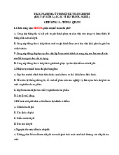 Trắc Nghiệm Kế Toán Chi Phí - Ôn Tập Và Bài Tập (KTC01)