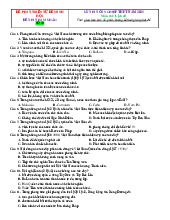 Đề ôn thi TN môn Lịch Sử 2025 bám sát minh họa giải chi tiết-Đề 23