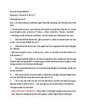 Câu hỏi ôn tập Môn Triết học Mác - Lênin | Đại học Bách Khoa Hà Nội