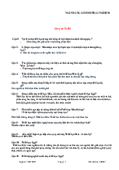 Top 300 câu hỏi triết - Triết học Mác-Lênin | Đại học Công nghiệp Thực phẩm Thành phố HCM