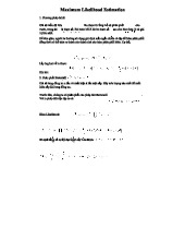 Phương pháp Ước lượng Tối đa Likelihood trong Machine Learning