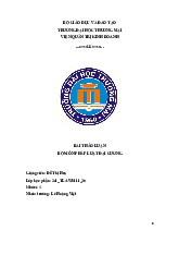 Phân Tích Chủ Thể Quan Hệ Pháp Luật Hành Chính | Bài thảo luận pháp luật đại cương