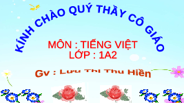 Giáo án điện tử Tiếng việt 1 Chân trời sáng tạo: Mặt trời thức giấc