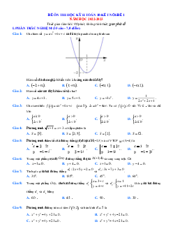 Bộ đề ôn thi HK2 Toán 10 Kết nối tri thức (có lời giải chi tiết )